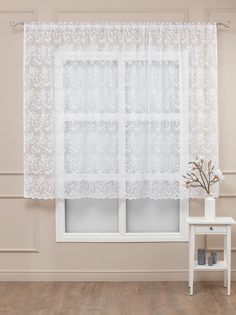 Тюль Amore Mio M3020 180x180 см белая