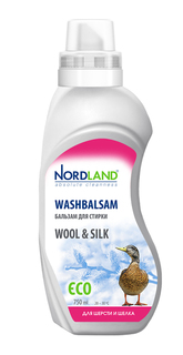 Гель для стирки Nordland eco wool&silk 750 мл