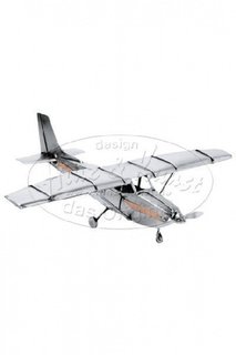 Фигурка настольная Самолет CESSNA 172, 36см No Brand