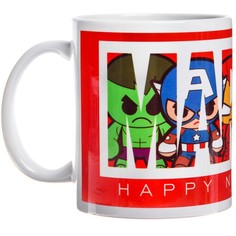 Кружка сублимация "С Новым Годом!", Мстители, 350 мл Marvel