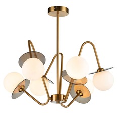 Потолочная люстра INDIGO Jazz 11020/6R Brass V000165 G9
