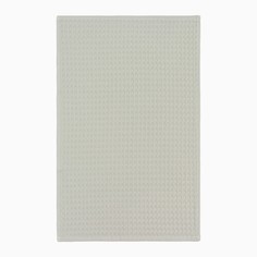Полотенце 35 х 60 см вафельное серое No Brand