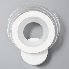 Бра Круг LED 12Вт 3000-4000К белый 24х19х4 см No Brand
