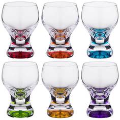 Рюмки Bohemia Crystal Gina colors 0.06 л, 7.5 см 6шт