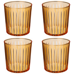 Бокалы Rakle Sicilia amber 0.38 л, желтые 4шт