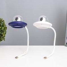 RISALUX Ночник "Летающая тарелка" LED МИКС 7,5х10х35,5 см