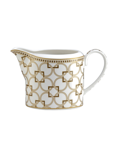 Молочник фарфоровый белый 250 мл Deco Pozzi Milano 1876 PM-0126-DECO Alat Home