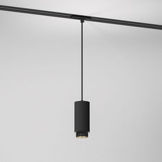 Трековый однофазный подвесной светильник Elektrostandard Nubis 85021/01 черный GU10