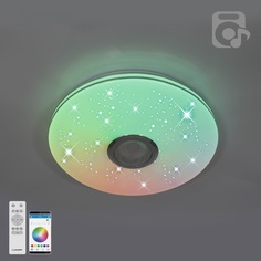 Люстра светодиодная Estares MUSIC RGB 40W(4000Lm) 2K-4K-6K 330x70