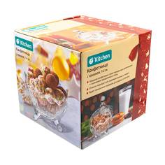 Конфетница OKitchen с крышкой 14 см