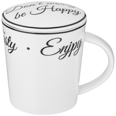 Набор из 3 предметов Кружка заварочная Lefard Bon appetit 320 мл, сито, крышка