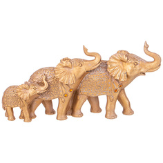 Фигурка декоративная Lefard Семья слонов 29.5х9х15 см