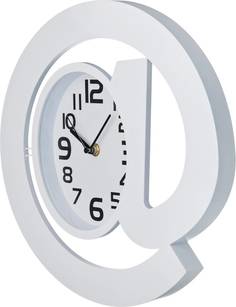Часы настенные кварцевые Lefard Собачка 30 см, циферблат 17х12 см, белые