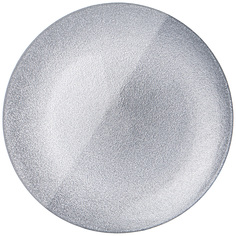 Тарелка Bronco Party silver 28 см