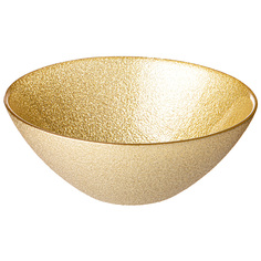 Набор из 2 штук Салатник Bronco Party gold 16 см, стекло