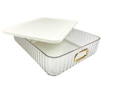 Контейнер для хранения Crystal Trees пластиковый с крышкой 36.3*26*8.5