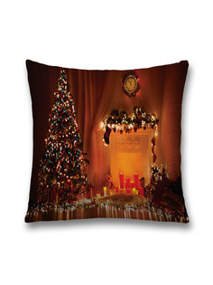 Наволочка декоративная JoyArty Рождественская елка чехол на молнии, 45х45 см