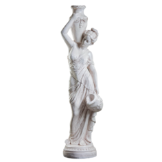 Фигура Девушка с кувшином состаренный, 140см Хорошие сувениры