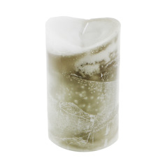 Ароматическая свеча Sunford свежий хлопок 8,8х15 см