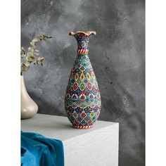 Керамика ручной работы Ваза напольная "Персия", 44 см, керамика, микс, Иран