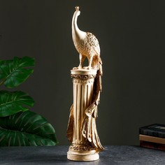 Хорошие сувениры Колонна "Жар-птица" слоновая кость, 66х20х27см