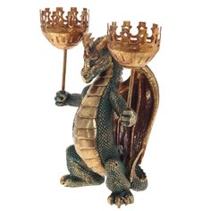Подсвечник Дракон Remeco collection 794516, D 6 см, 14х10х22 см