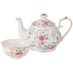 Чайный сервиз на 6 персон 7 предметов Lefard Grace чашки блюдца фарфор 275-1230_