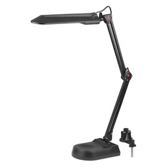 Настольная лампа Эра NL-202-G23-11W-BK на струбцине/подставке черный ERA