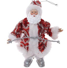 Фигурка декоративная Санта 722258 11 х 5 х 18 см No Brand