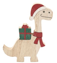 Сувенир новогодний Homeclub Рождественский динозаврик в ассортименте (цвет по наличию)