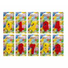 Свеча праздничная Kukina Raffinata Цифра 25 г в ассортименте (модель по наличию)