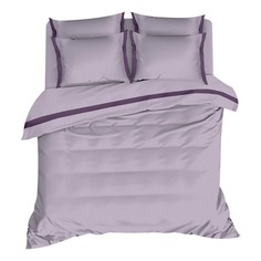 Комплект постельного белья Mona Liza Ti полутораспальный мако-сатин 70 х 70 см фиолетовый