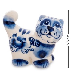 Фигурка Кот-Хвост нов. (Гжельский фарфор) ГЛ-608 113-706811 Art East