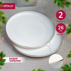 Набор тарелок обеденных 2 шт APOLLO "Cintoro" 26 см фарфор