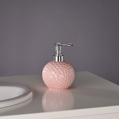 Дозатор для жидкого мыла Rosy VERRAN розовая размером 10,2х10,2х15,5 см