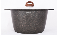 Кастрюля 10 л KUKMARA, Granit ultra, кго102а, алюминий, серый