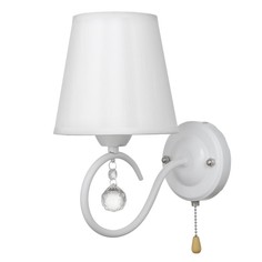 Бра BayerLux Вилора 1х40Вт E14 белый 22х15х25 см