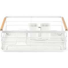 Smart Solutions Сушилка для посуды Granli, 43x30,5x14 см, белая WNM-SS-DRNGR-MTPP-WH