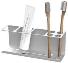 Полка для зубных щеток и пасты Electriclight HANNA 22/6.5/9,белый