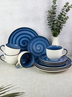 Столовый сервиз Elrington на 4 персоны 12 шт с бульонницами 139-27098river-12-FS