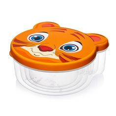 Пищевые контейнеры с крышкой "Pets" Elfplast 4 шт. для хранения и заморозки, 479-Эльф