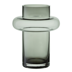 Ваза для цветов и сухоцветов Bergenson Bjorn 20 см стеклянная интерьерная