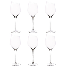Бокал для белого вина, 460 мл, 6 шт, стекло Crystal glass, Charm L Kuchenland