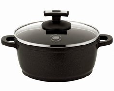 Кастрюля со стеклянной крышкой Berndes ECOFIT O 24 см 093124