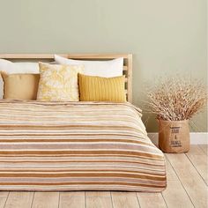 Покрывало Bella Maison Stripe Беж 180x220