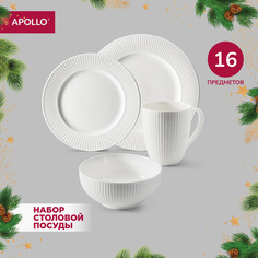 Набор столовой посуды 16 предметов Apollo Raffinato RFN-0016