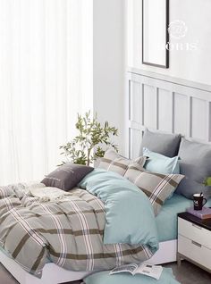 Комплект постельного белья BORIS Сатин 1,5-спальный наволочки 70x70