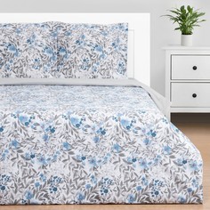 Комплект постельного белья Этель. 2 спальное, Белый, 200 х 220, Хлопок, Бязь