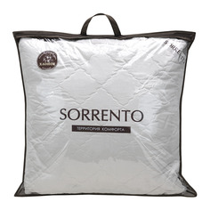 Подушка для сна SORRENTO DELUXE стеганая Хлопок 70x70 см на диван, кровать сатин