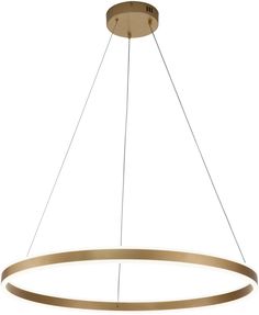 Подвесная люстра Indigo Galass 14001/1P Gold V000017L, Золото, LED